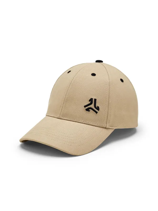 Brushed Cotton Twill Beige Unisex Cap made by Campus Shoes