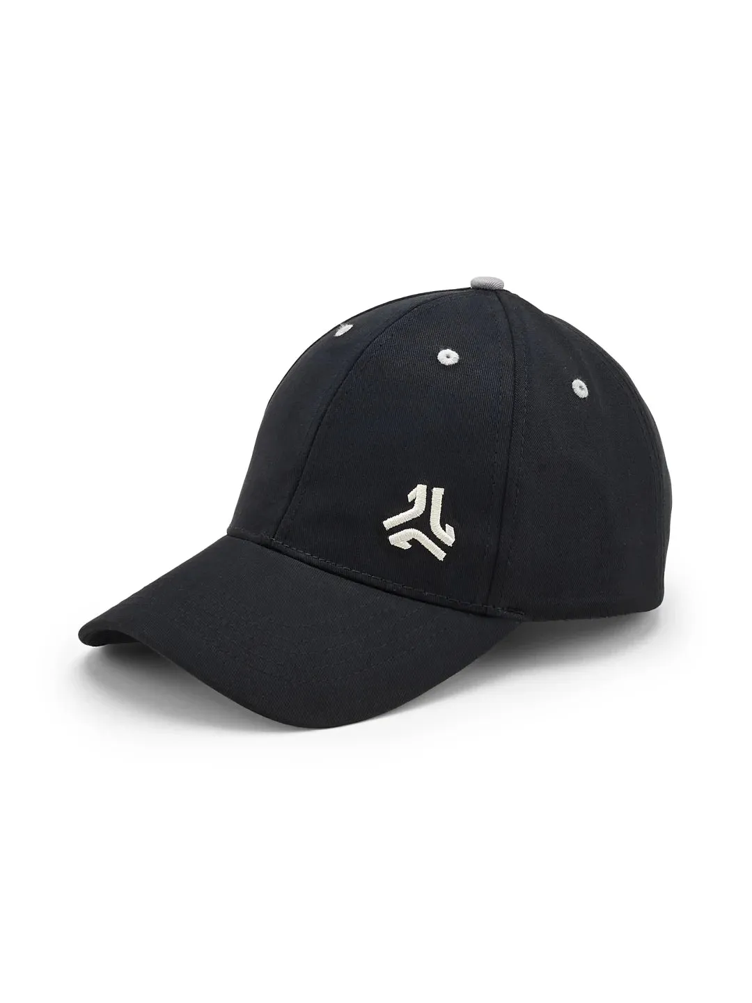 Brushed Cotton Twill Black Unisex Cap sold by Campus Shoes