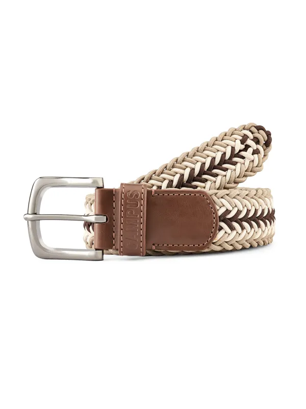Handmade Braided Unisex Multi Color Belt made by Campus Shoes