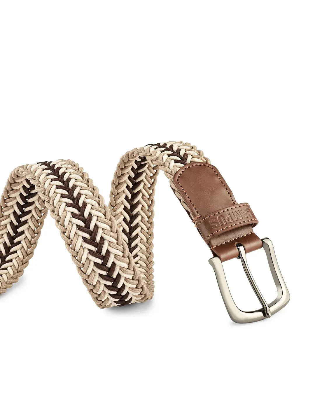 Handmade Braided Unisex Multi Color Belt sold by Campus Shoes product image thumbnail 3