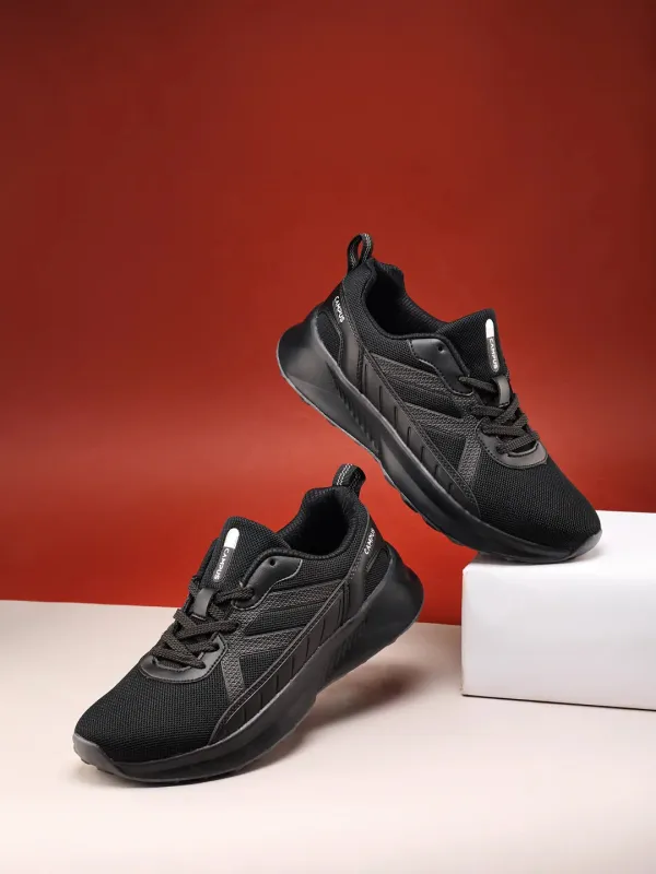 TRED Black Men's Running Shoes sold by Campus Shoes