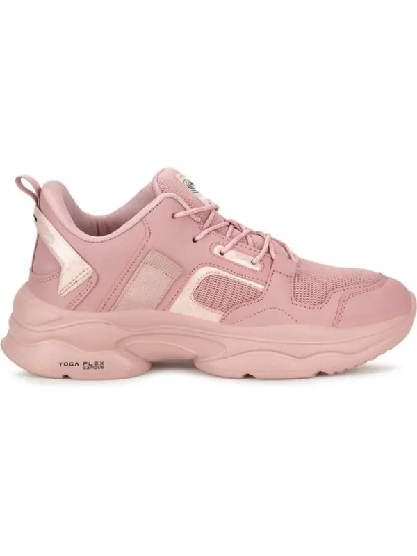 BROWNIE Pink Women's Sneakers sold by Campus Shoes