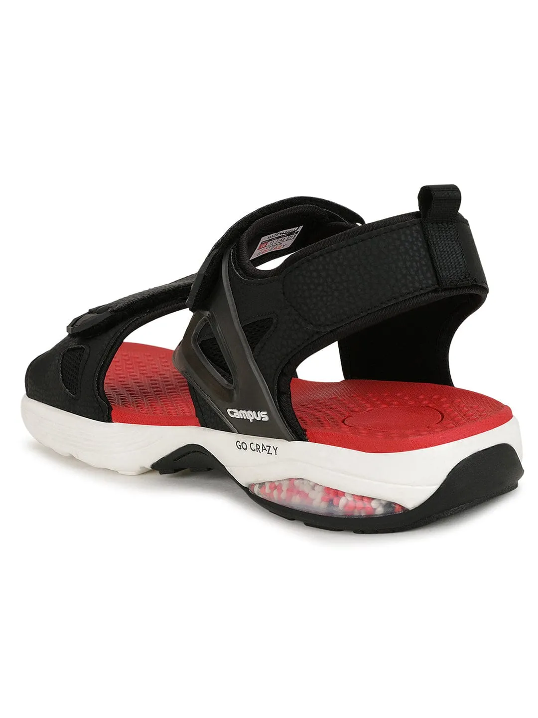 GC-10 Black Men's Sports Sandals sold by Campus Shoes product image thumbnail 3