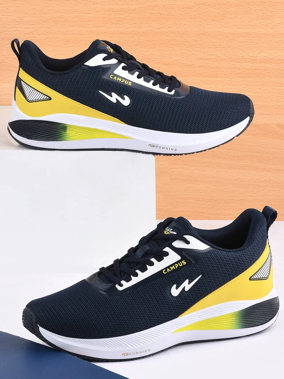 CAMP KRIPTO Blue Men's Running Shoes sold by Campus Shoes product image thumbnail 5