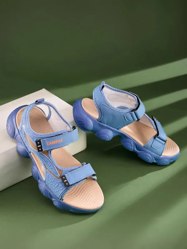 GC-22171 Blue Men's Sandals made by Campus Shoes