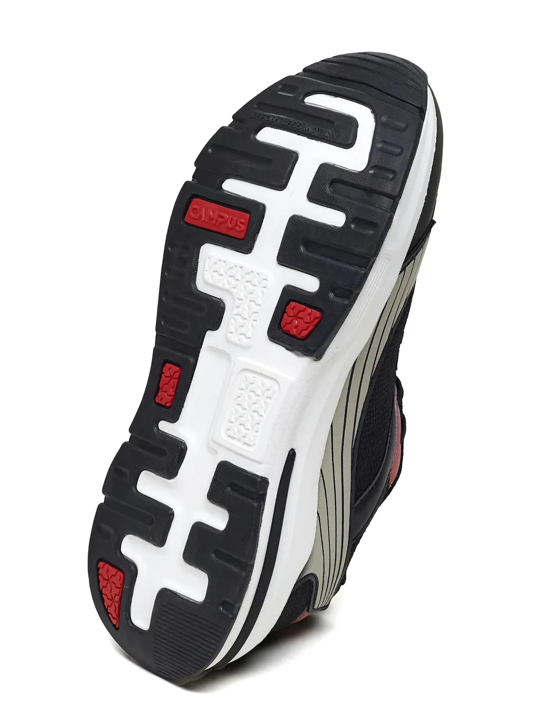 DENRO Black Men's Sneakers sold by Campus Shoes product image thumbnail 4