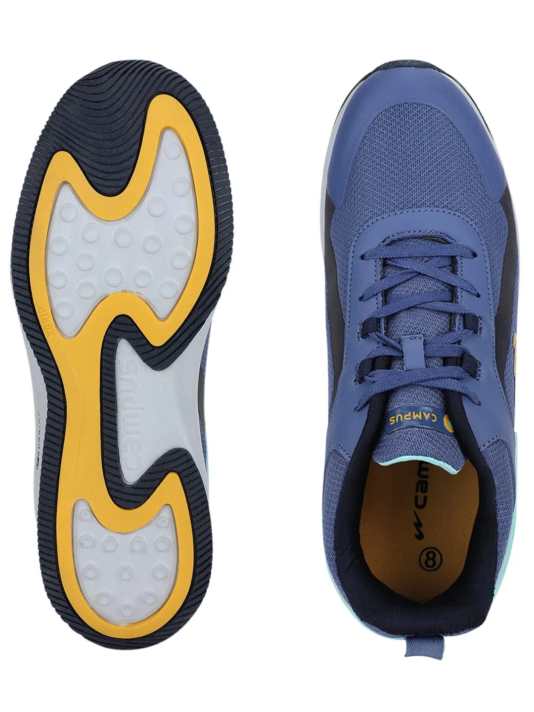 OMAX Blue Men's Running Shoes sold by Campus Shoes product image thumbnail 4