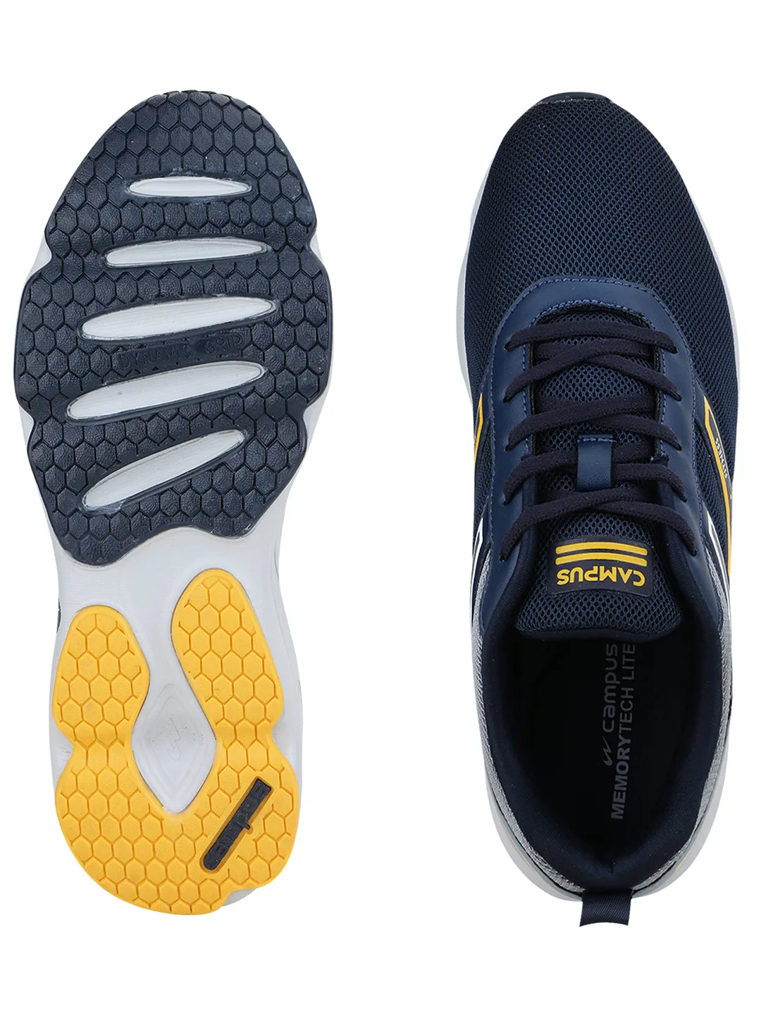 HURRICANE Navy Men's Running Shoes sold by Campus Shoes product image thumbnail 4