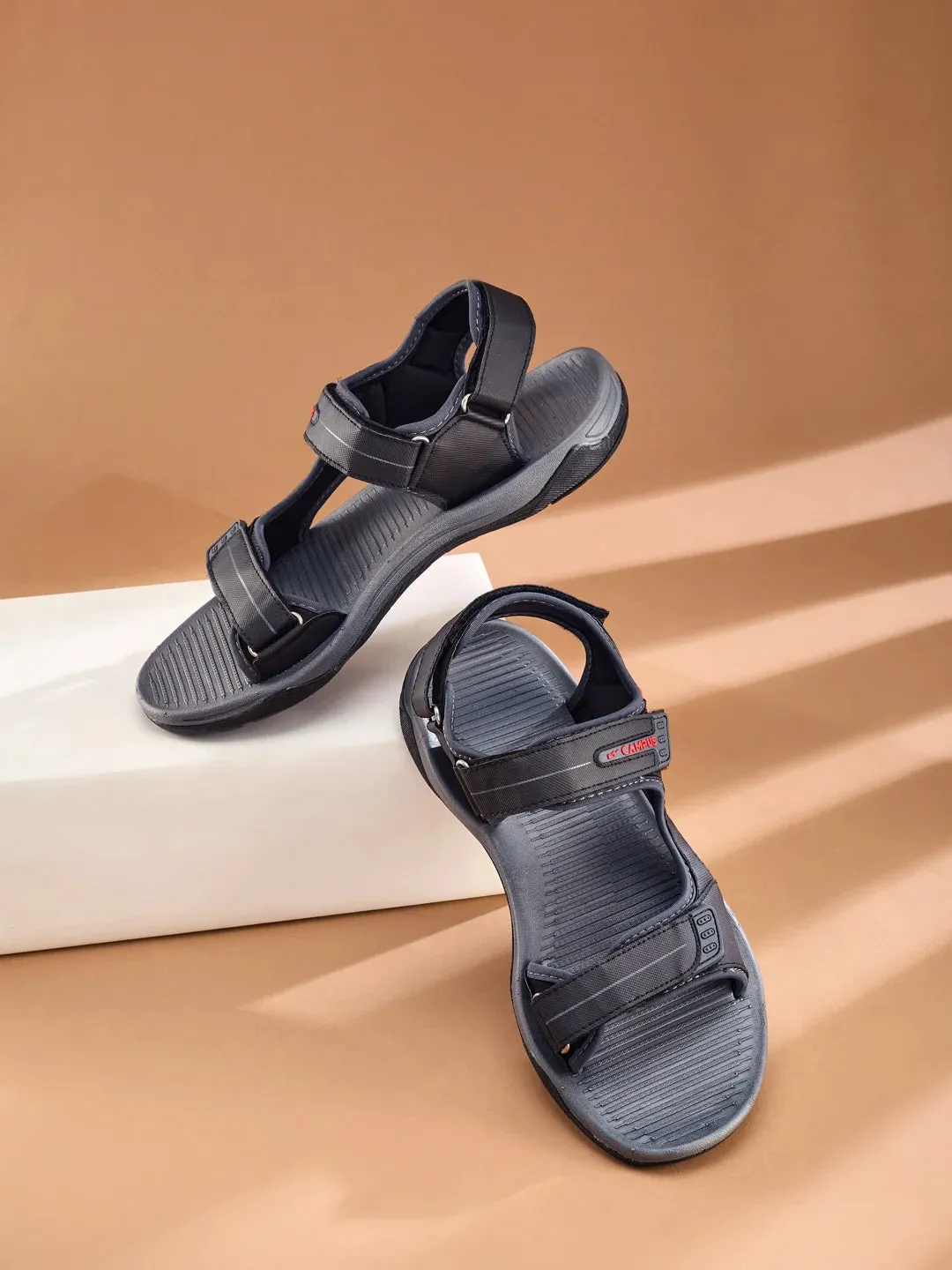 SD-202601 Black Men's Sandals sold by Campus Shoes