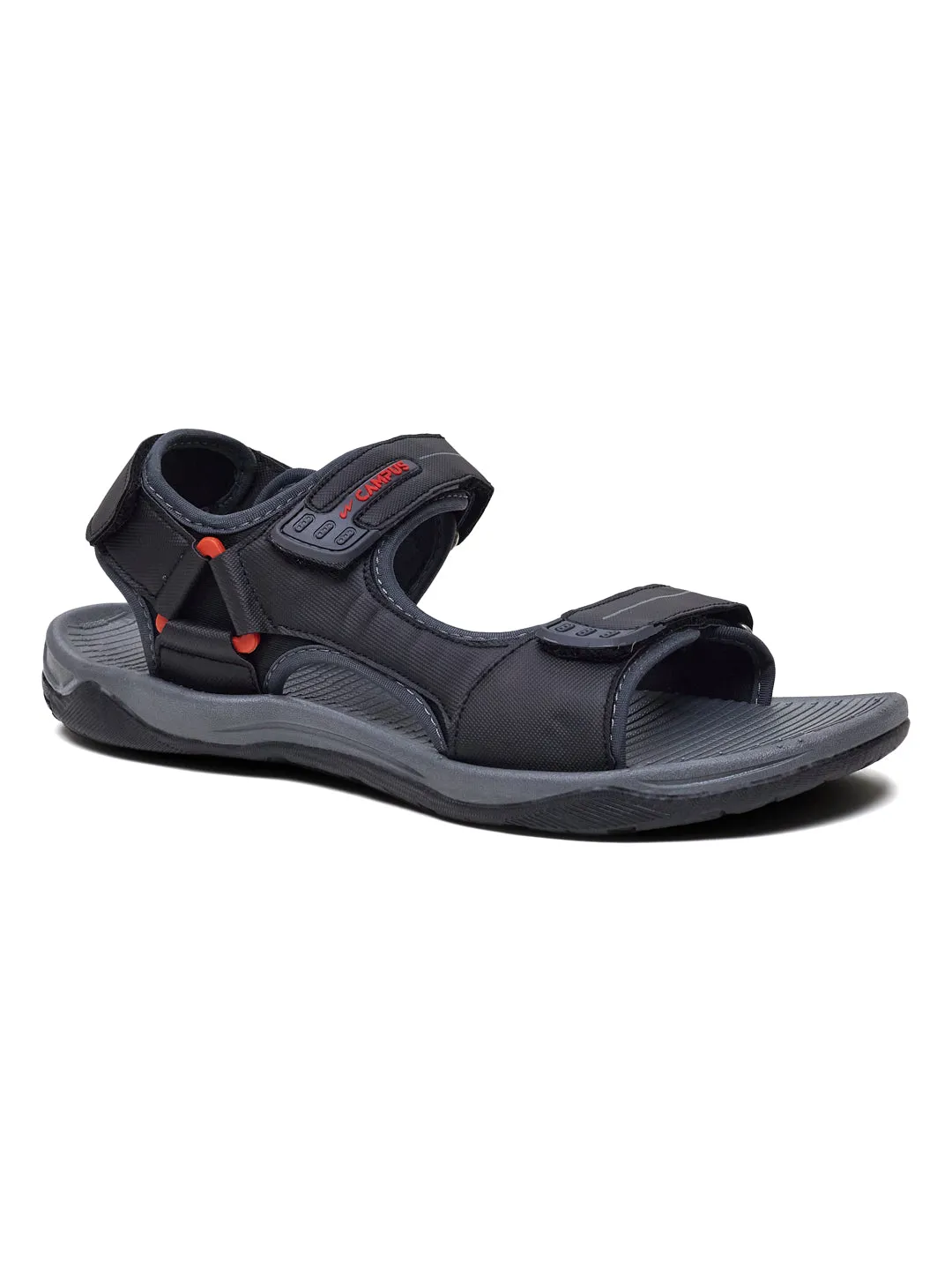 SD-202601 Black Men's Sandals sold by Campus Shoes product image thumbnail 2