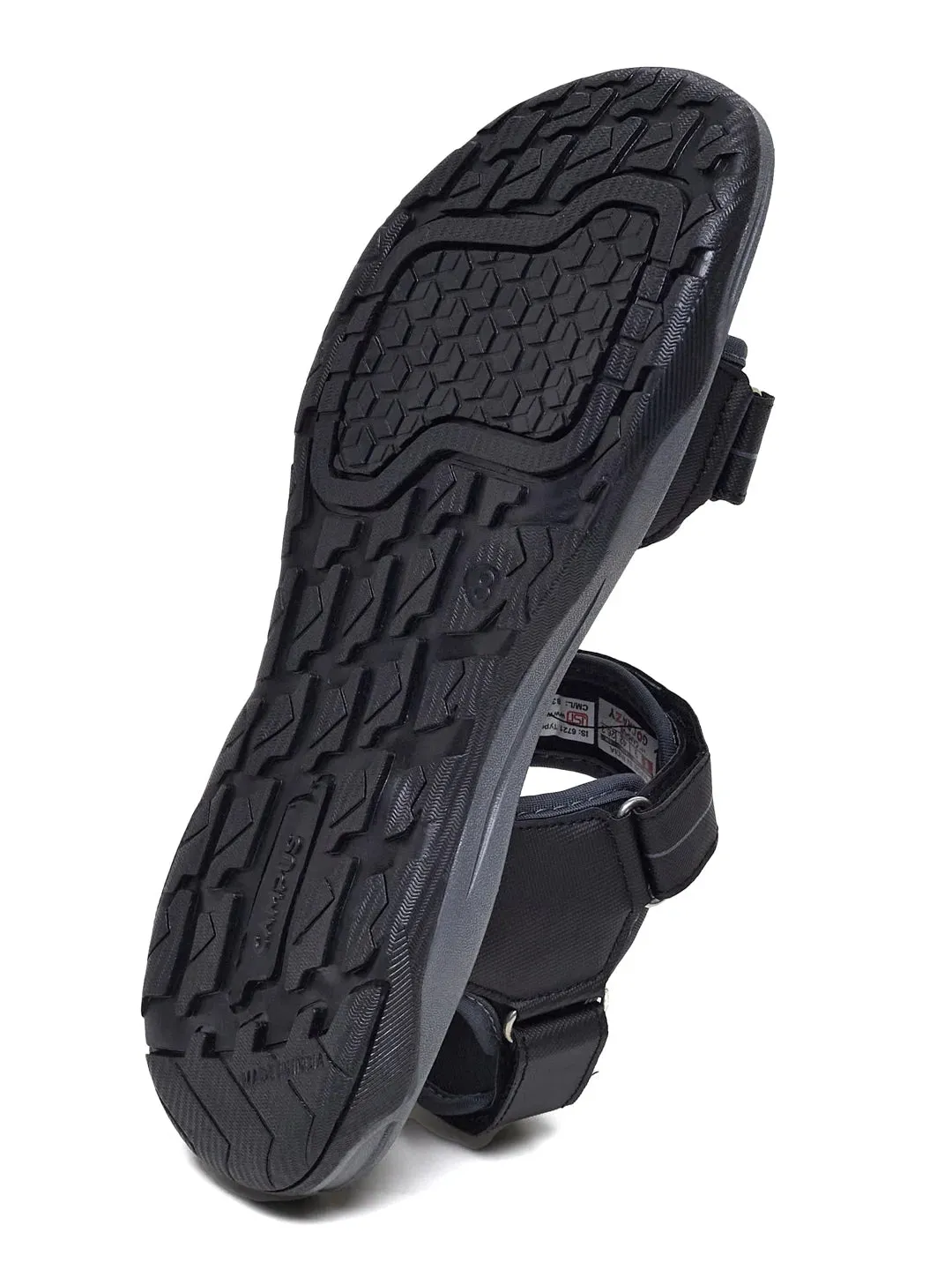 SD-202601 Black Men's Sandals sold by Campus Shoes product image thumbnail 4