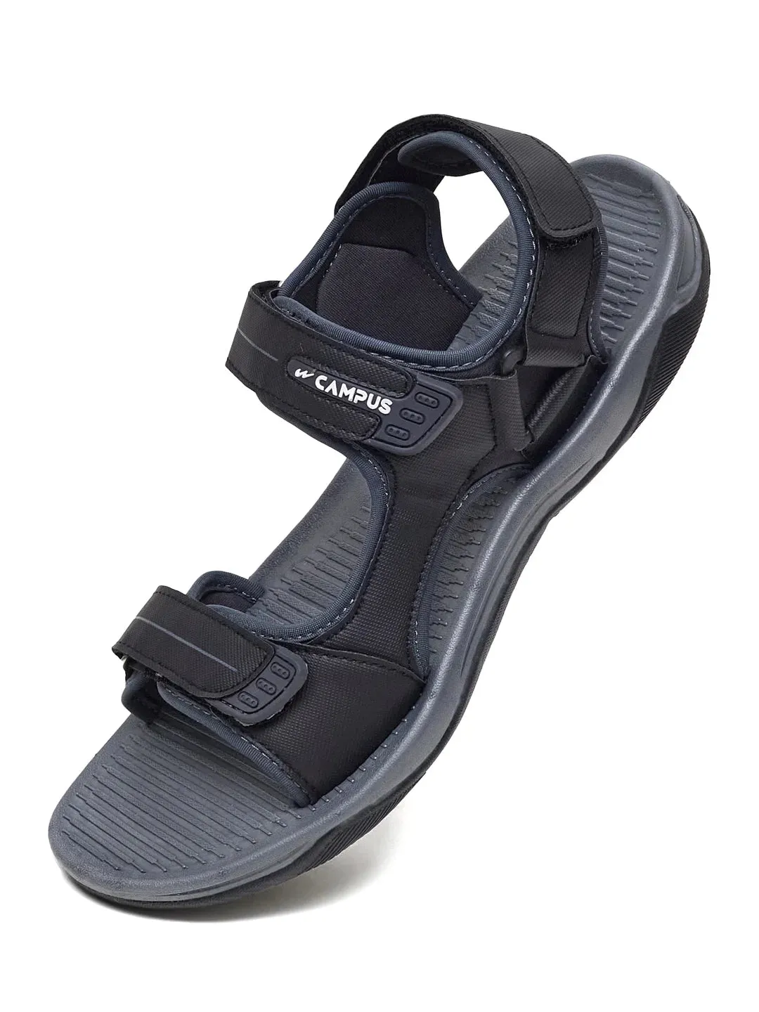 SD-202601 Black Men's Sandals sold by Campus Shoes product image thumbnail 3