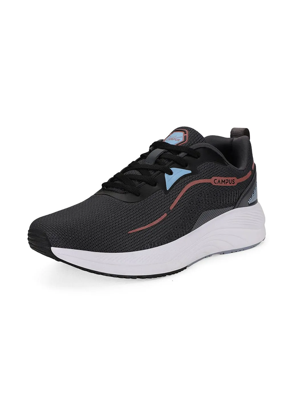 DOMINGO Grey Men's Running Shoes sold by Campus Shoes product image thumbnail 3