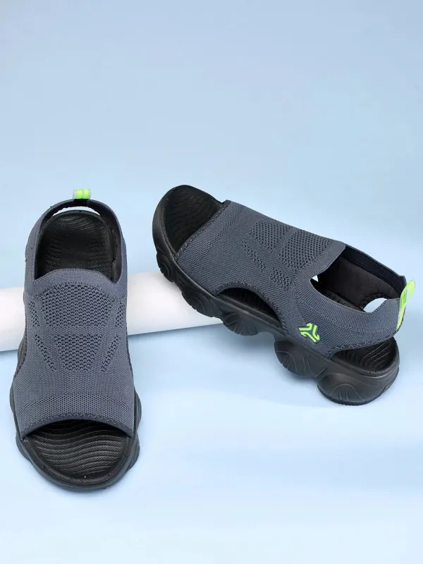 GC-22170 Grey Men's Sandals made by Campus Shoes