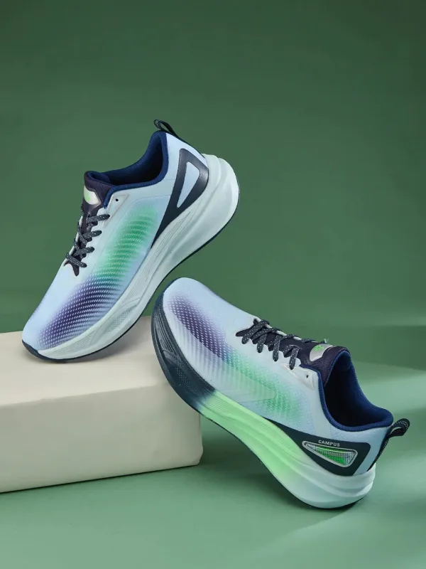 STAVE Light Blue Men's Running Shoes sold by Campus Shoes