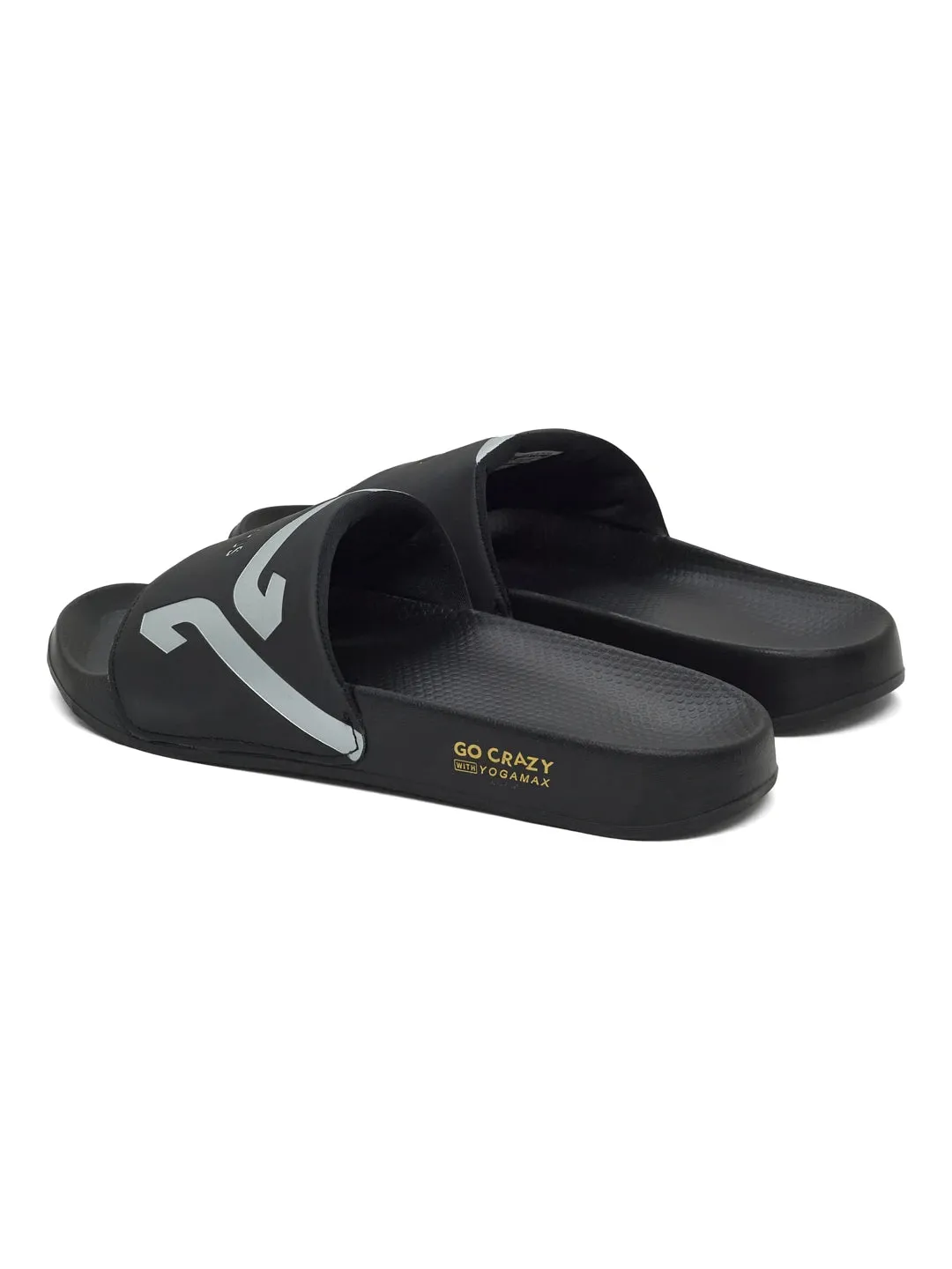 SL-476 Black Men's Slides sold by Campus Shoes product image thumbnail 5