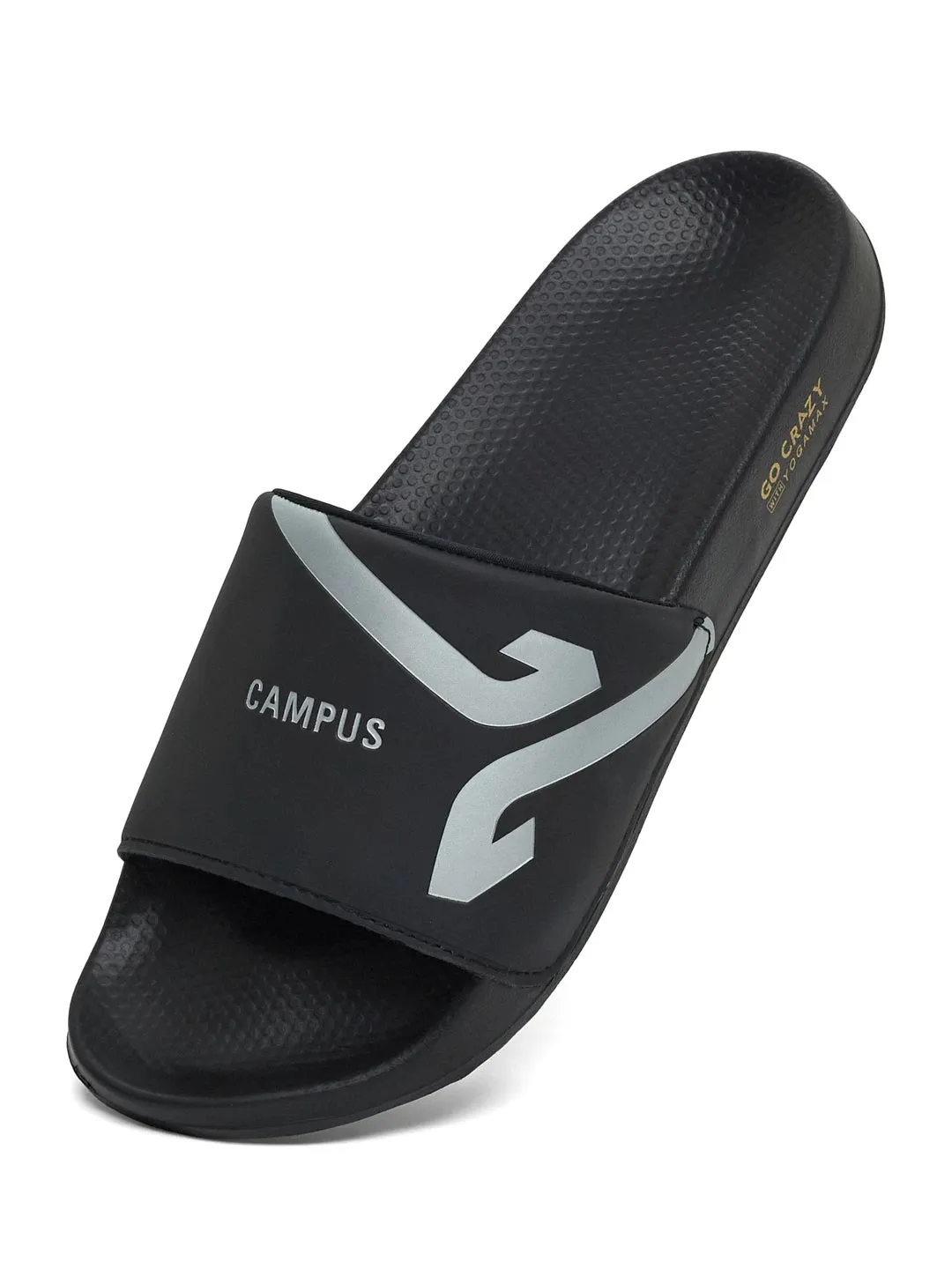 SL-476 Black Men's Slides sold by Campus Shoes product image thumbnail 3