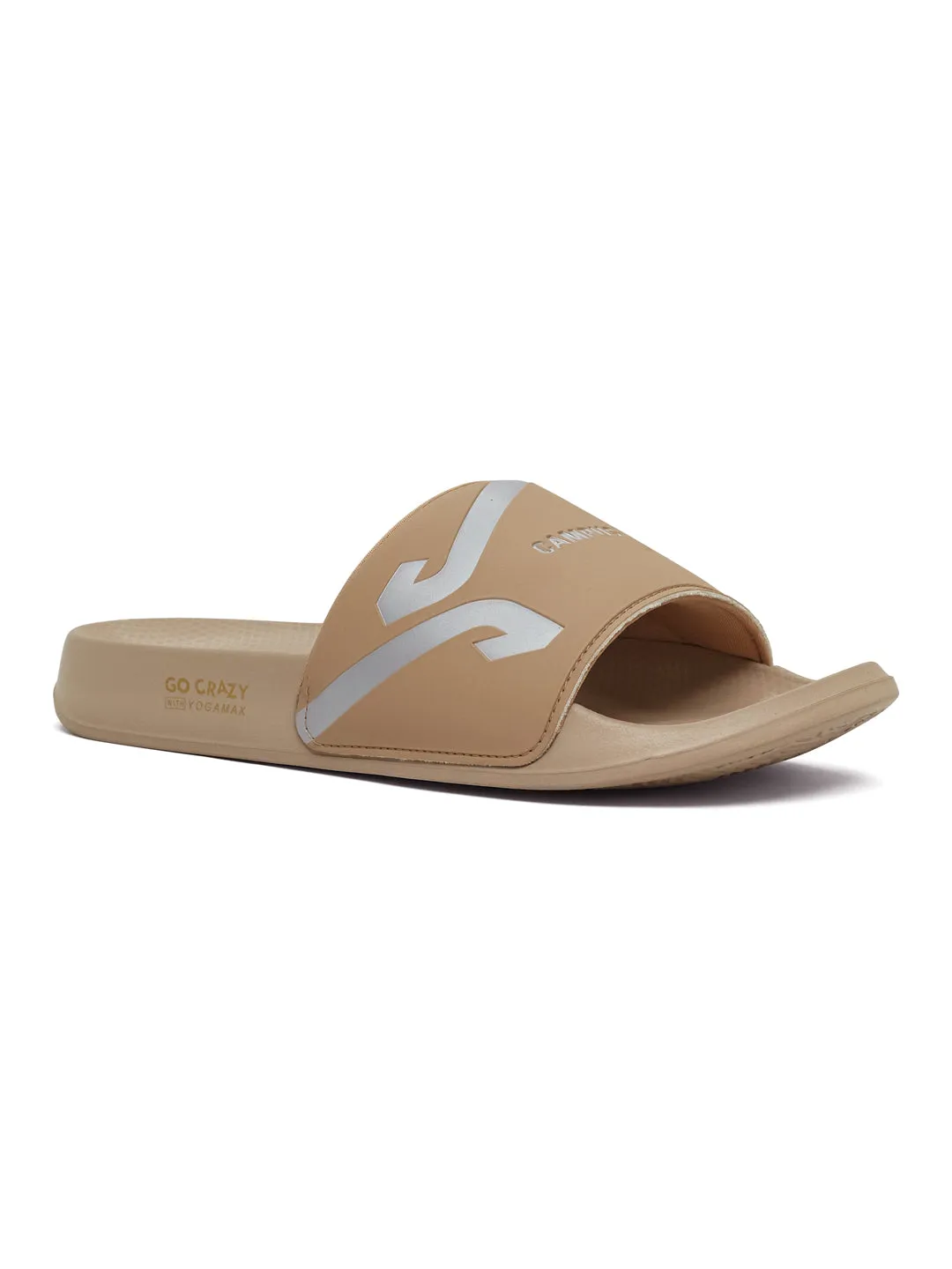 SL-476 Beige Men's Slides sold by Campus Shoes product image thumbnail 2