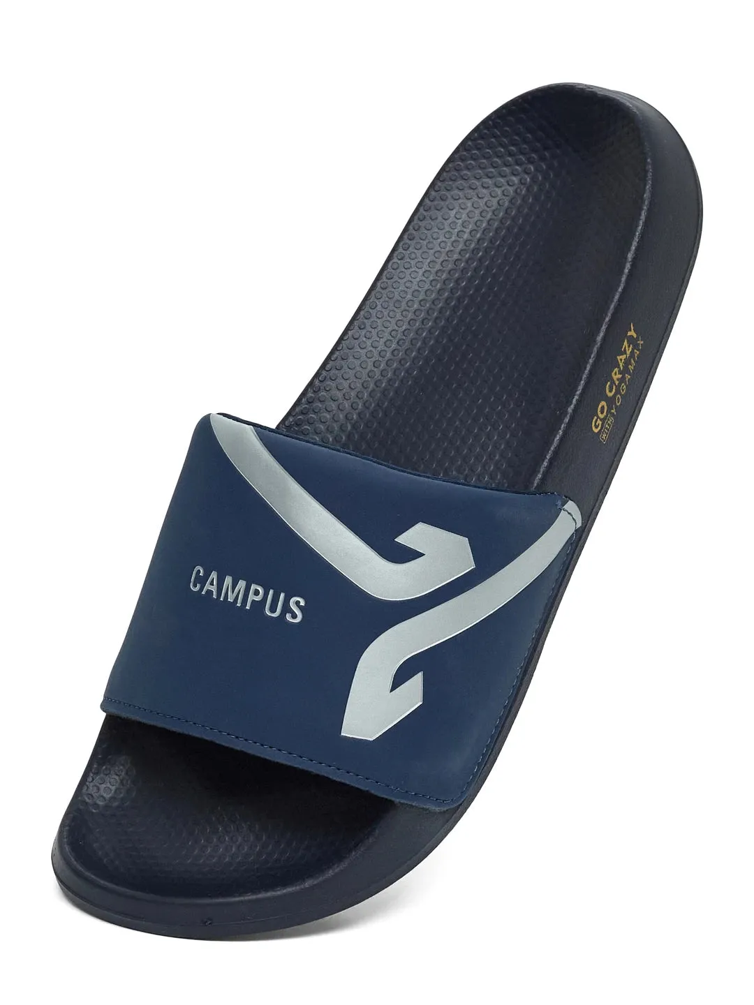 SL-476 Navy Men's Slides sold by Campus Shoes product image thumbnail 3