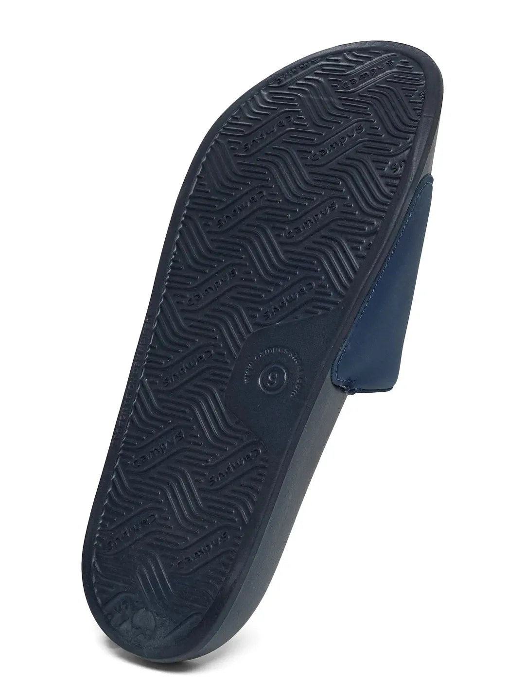 SL-476 Navy Men's Slides sold by Campus Shoes product image thumbnail 4