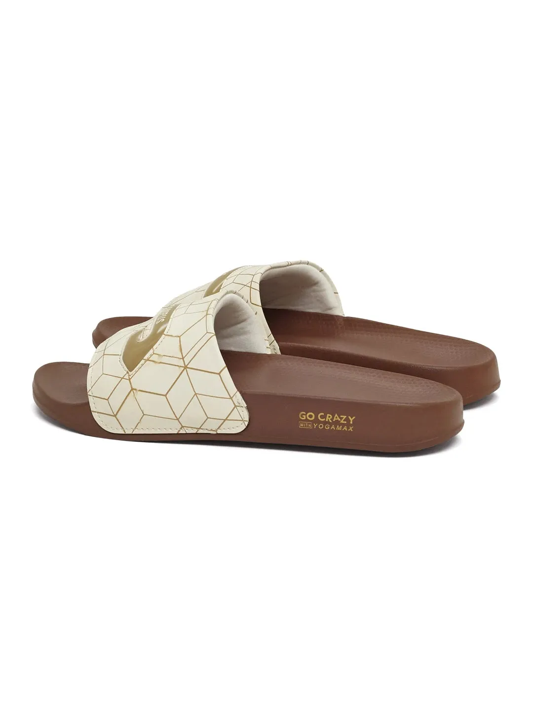 SL-477 White Men's Slides sold by Campus Shoes product image thumbnail 5