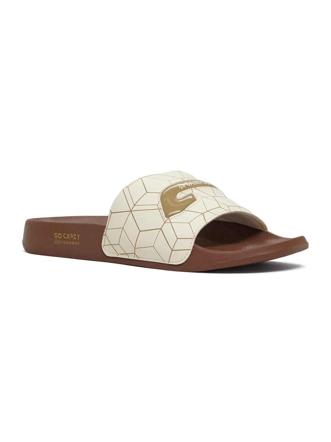 SL-477 White Men's Slides sold by Campus Shoes product image thumbnail 2