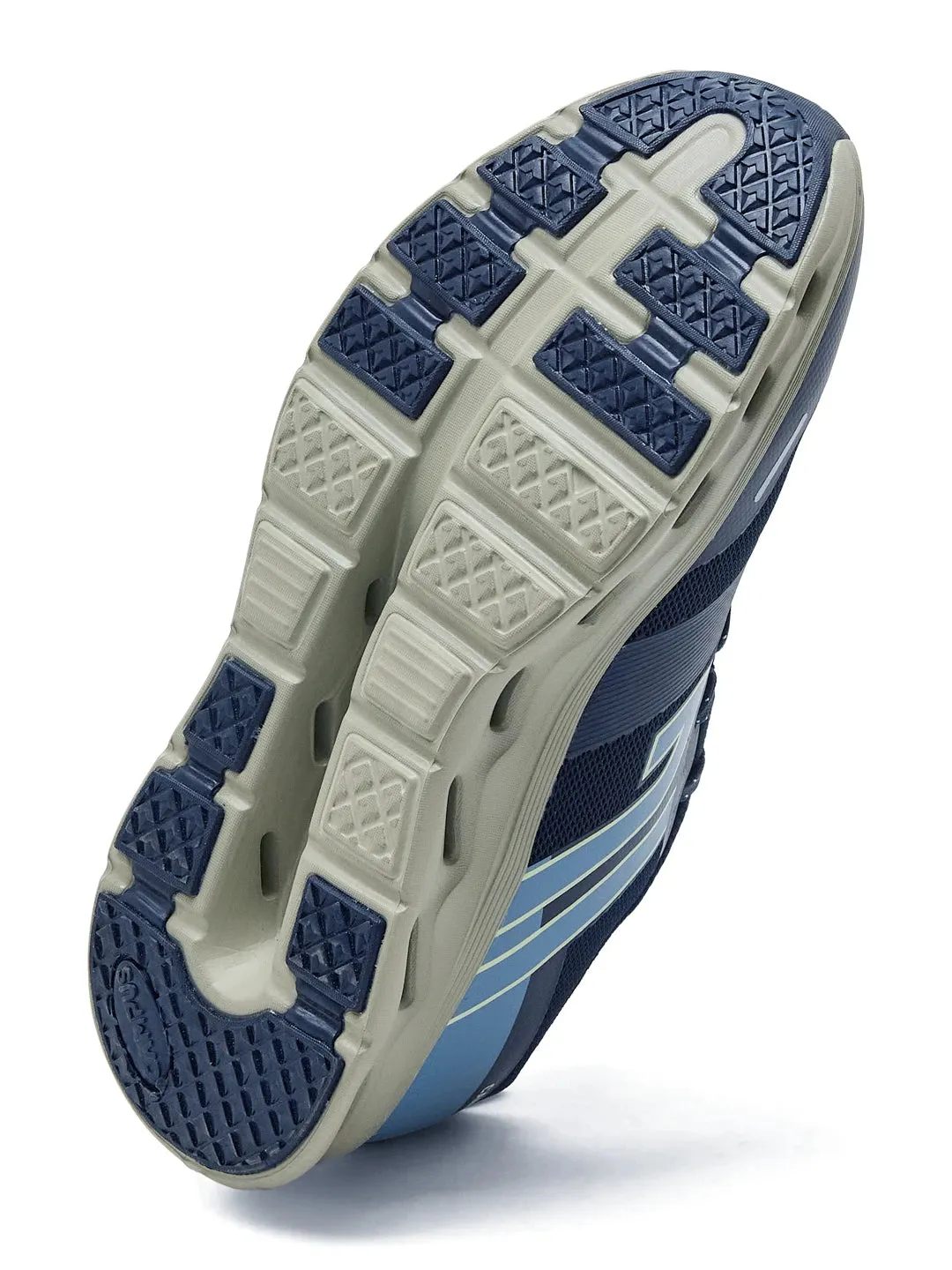 CHAZE Navy Men's Running Shoes sold by Campus Shoes product image thumbnail 4