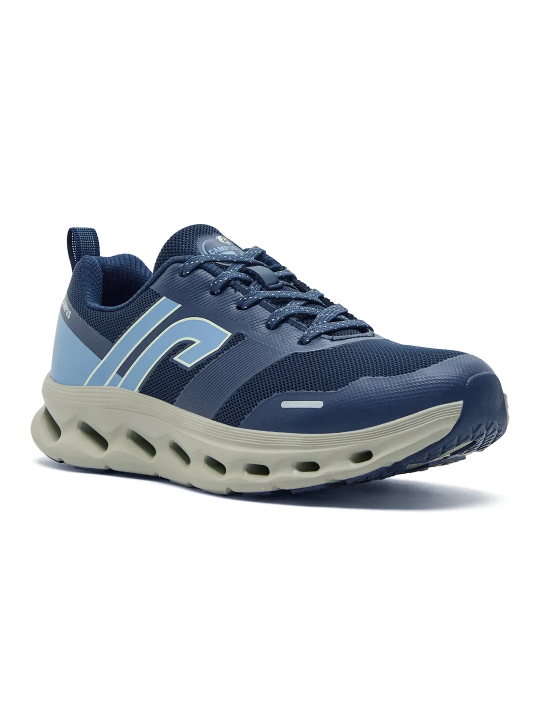 CHAZE Navy Men's Running Shoes sold by Campus Shoes product image thumbnail 2