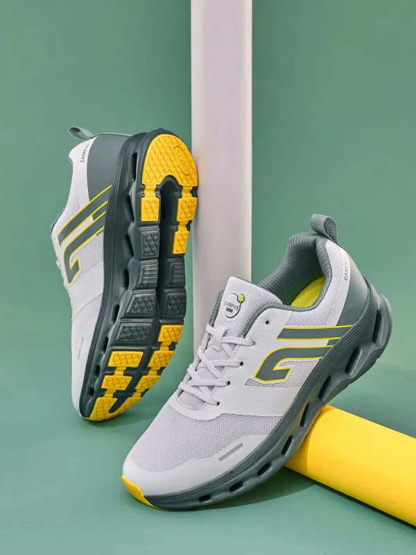 CHAZE White Men's Running Shoes sold by Campus Shoes