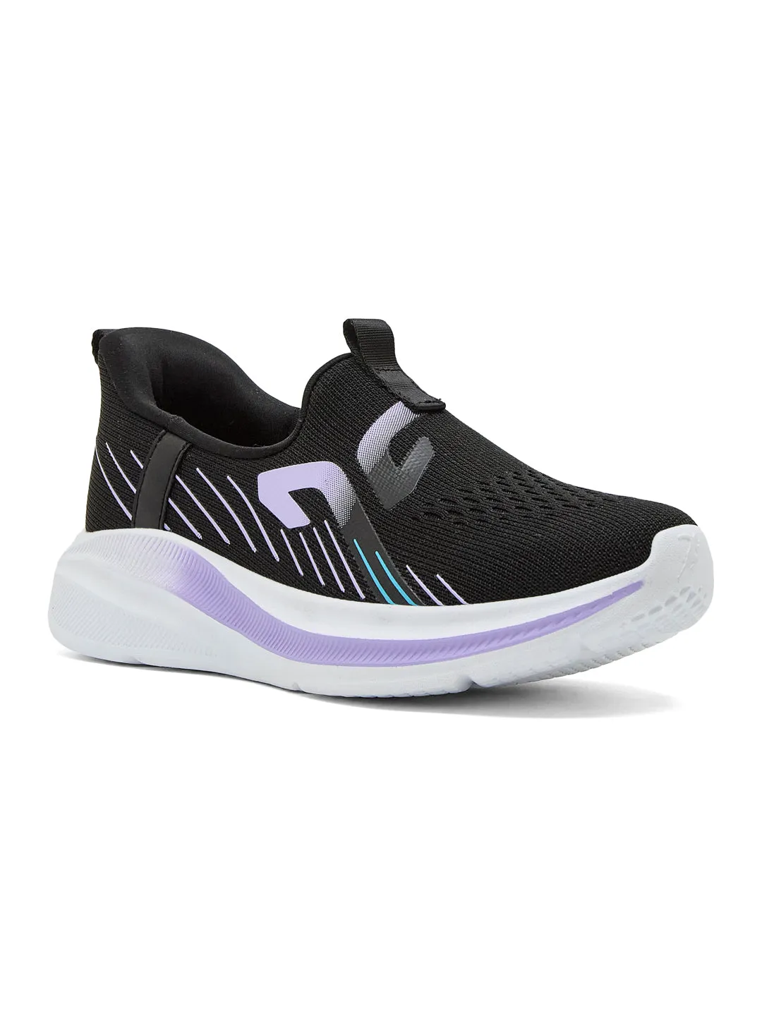 DAVO Black Women's Walking Shoes sold by Campus Shoes product image thumbnail 2