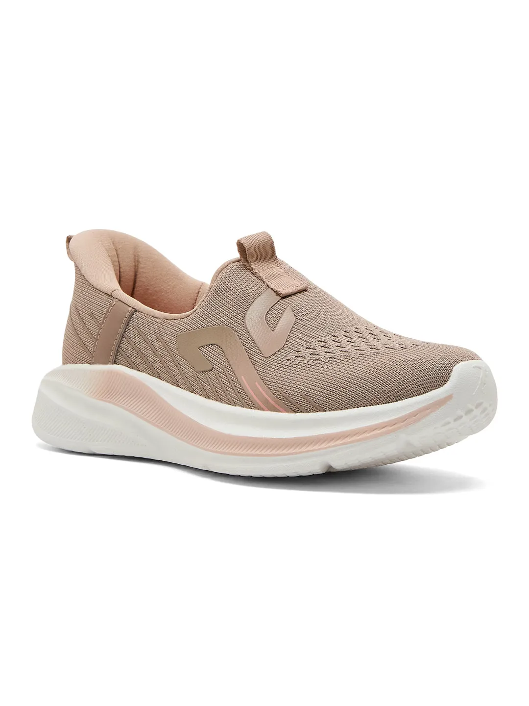 DAVO Beige Women's Walking Shoes sold by Campus Shoes product image thumbnail 2
