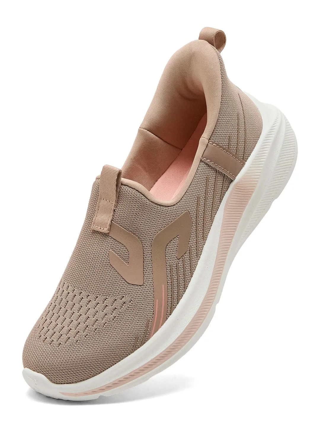 DAVO Beige Women's Walking Shoes sold by Campus Shoes product image thumbnail 3