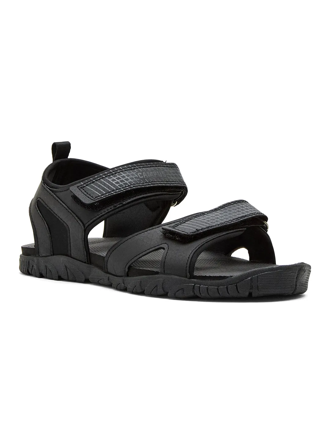 GC-22101 Black Men's Sandals sold by Campus Shoes product image thumbnail 2