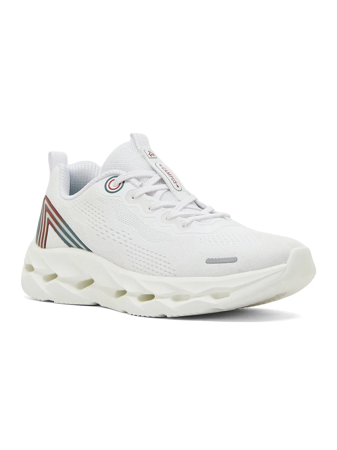 FLASK White Men's Running Shoes sold by Campus Shoes product image thumbnail 2