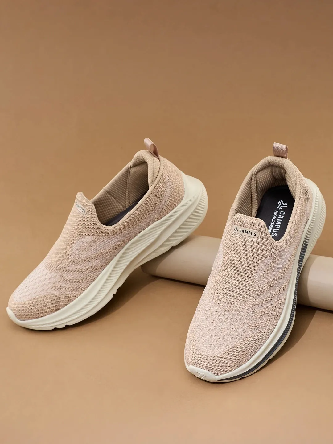 JOLIS Beige Women's Walking Shoes sold by Campus Shoes