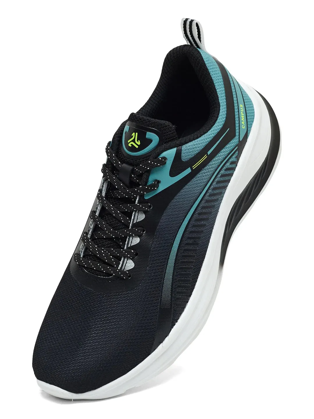 ROSIL Black Men's Running Shoes sold by Campus Shoes product image thumbnail 3