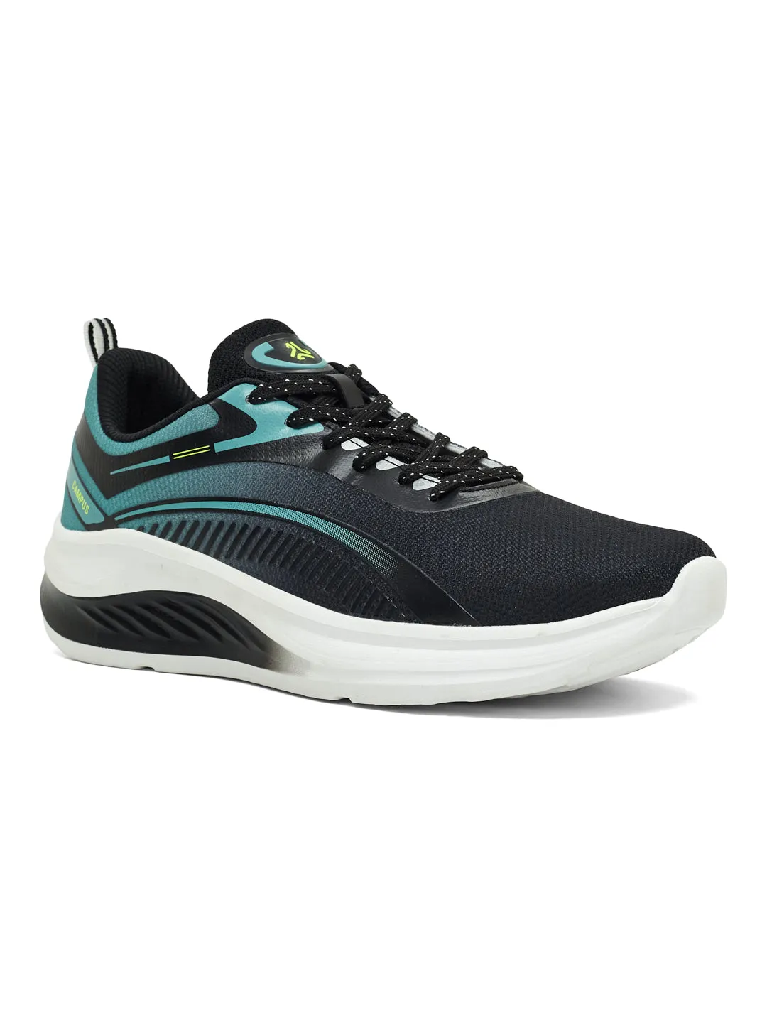 ROSIL Black Men's Running Shoes sold by Campus Shoes product image thumbnail 2