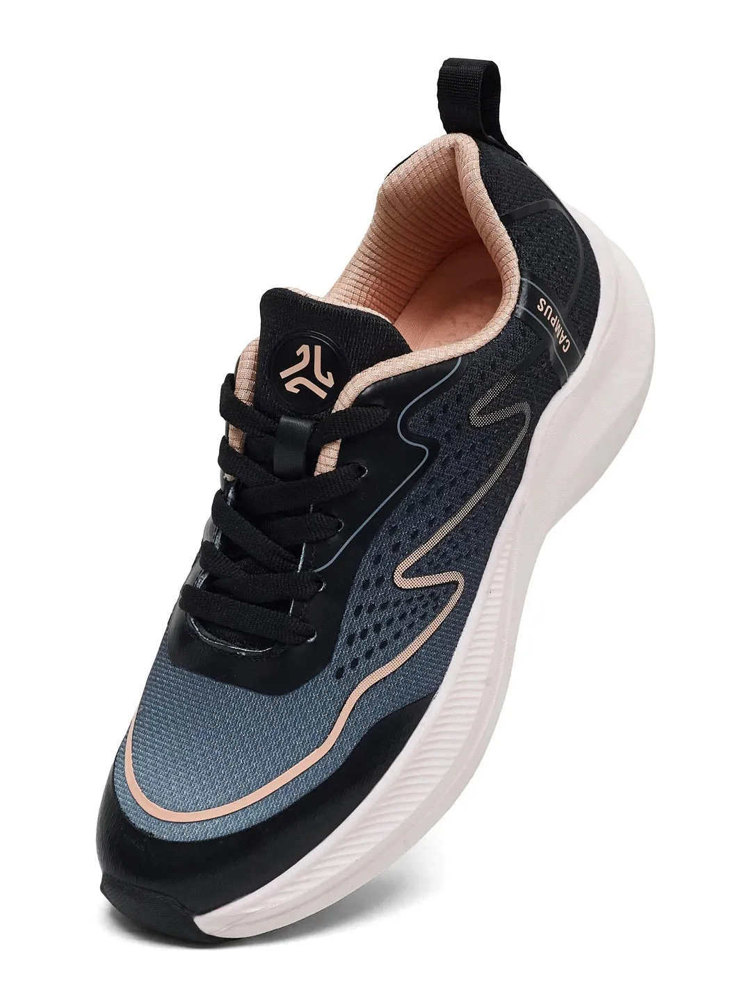 SHEAR Black Women's Running Shoes sold by Campus Shoes product image thumbnail 3