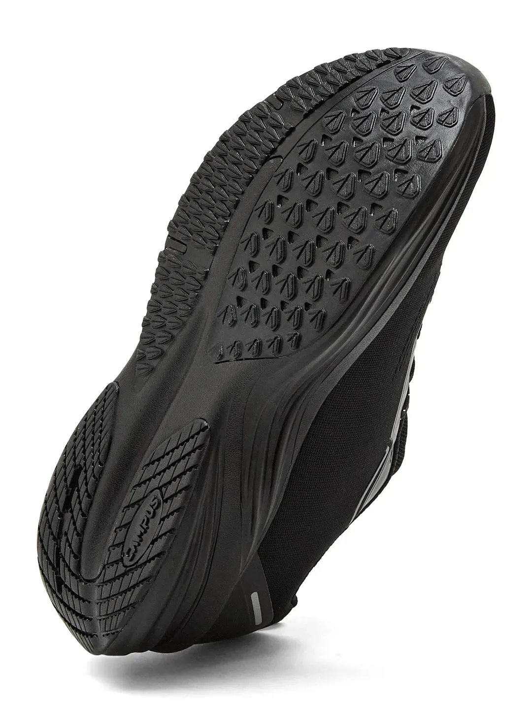 SPINE Black Men's Running Shoes sold by Campus Shoes product image thumbnail 4
