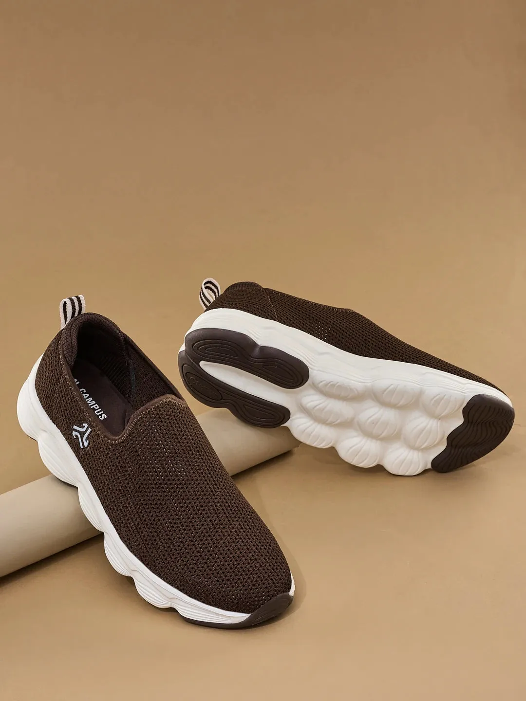 STRIVE Brown Men's Walking Shoes sold by Campus Shoes