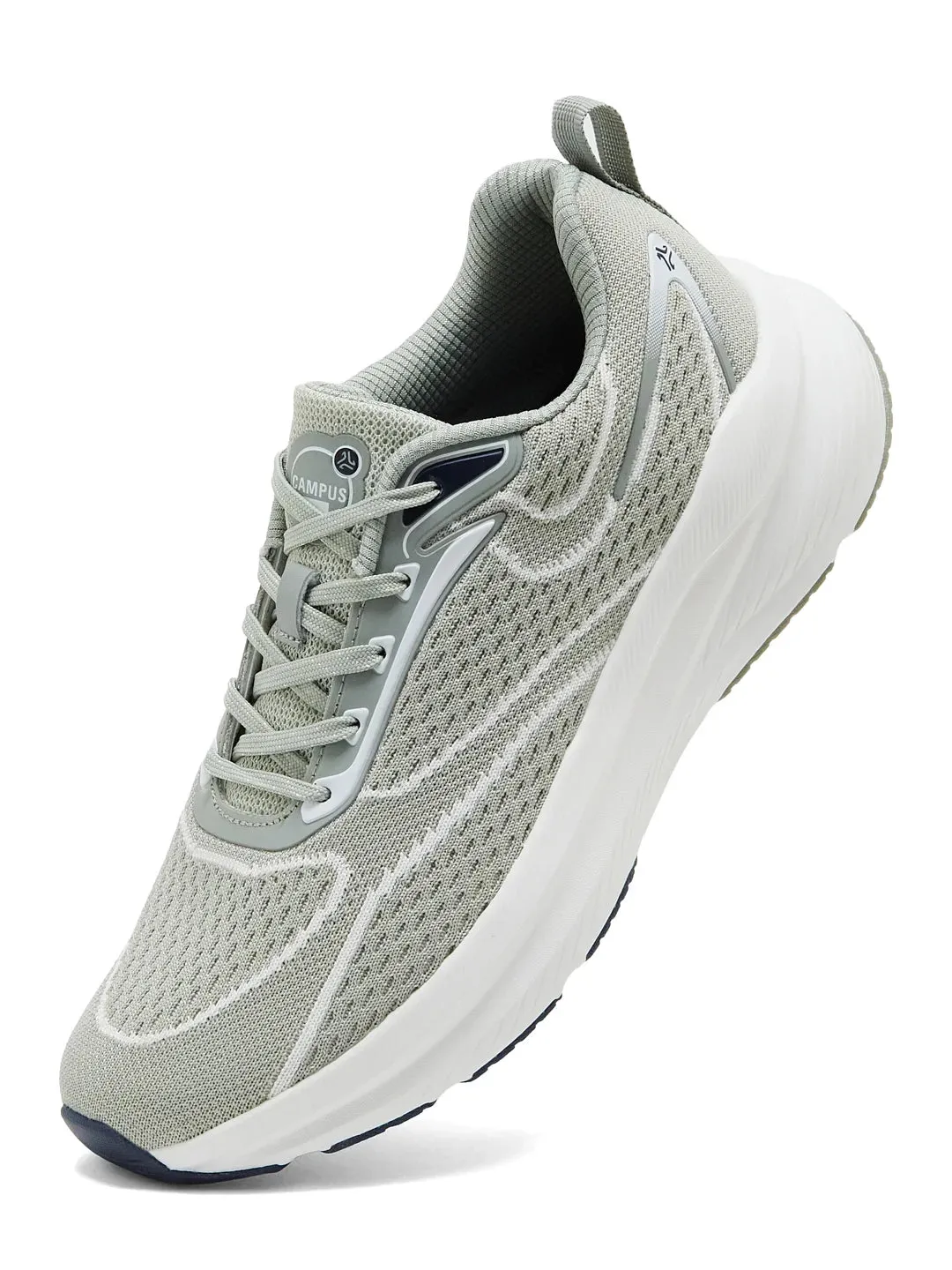 KRIVO Green Men's Running Shoes sold by Campus Shoes product image thumbnail 3