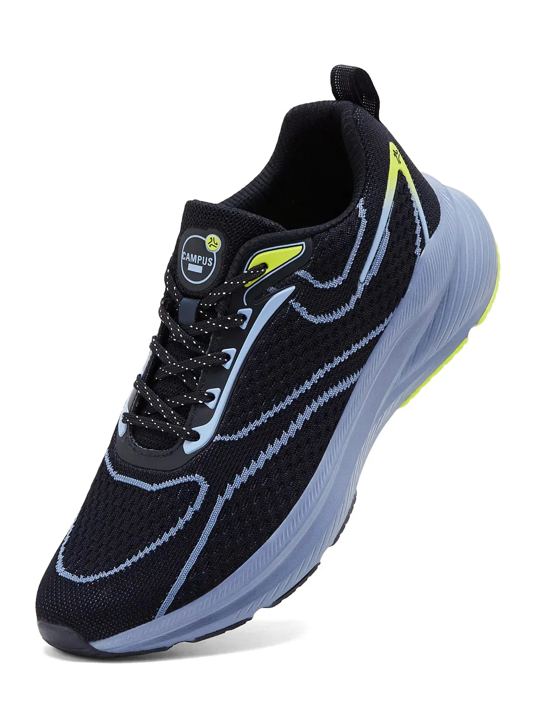 KRIVO Navy Men's Running Shoes sold by Campus Shoes product image thumbnail 3