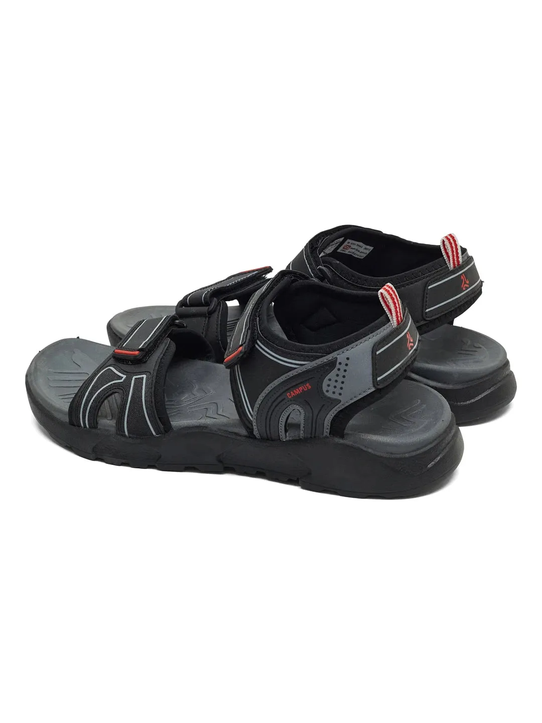 GC-22172 Black Men's Sandals sold by Campus Shoes product image thumbnail 5