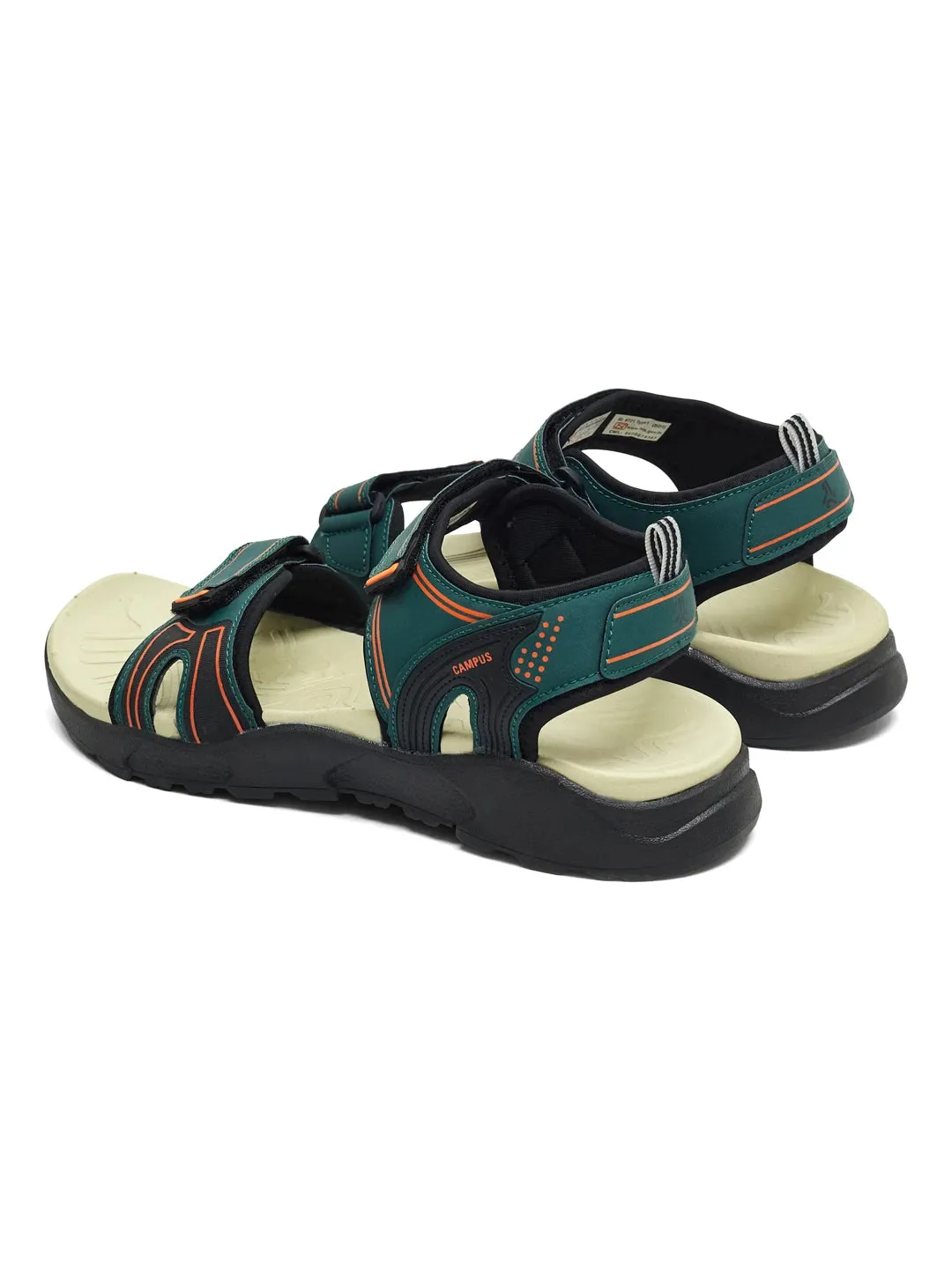 GC-22172 Green Men's Sandals sold by Campus Shoes product image thumbnail 4