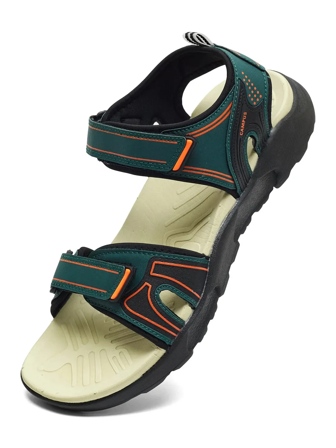 GC-22172 Green Men's Sandals sold by Campus Shoes product image thumbnail 2