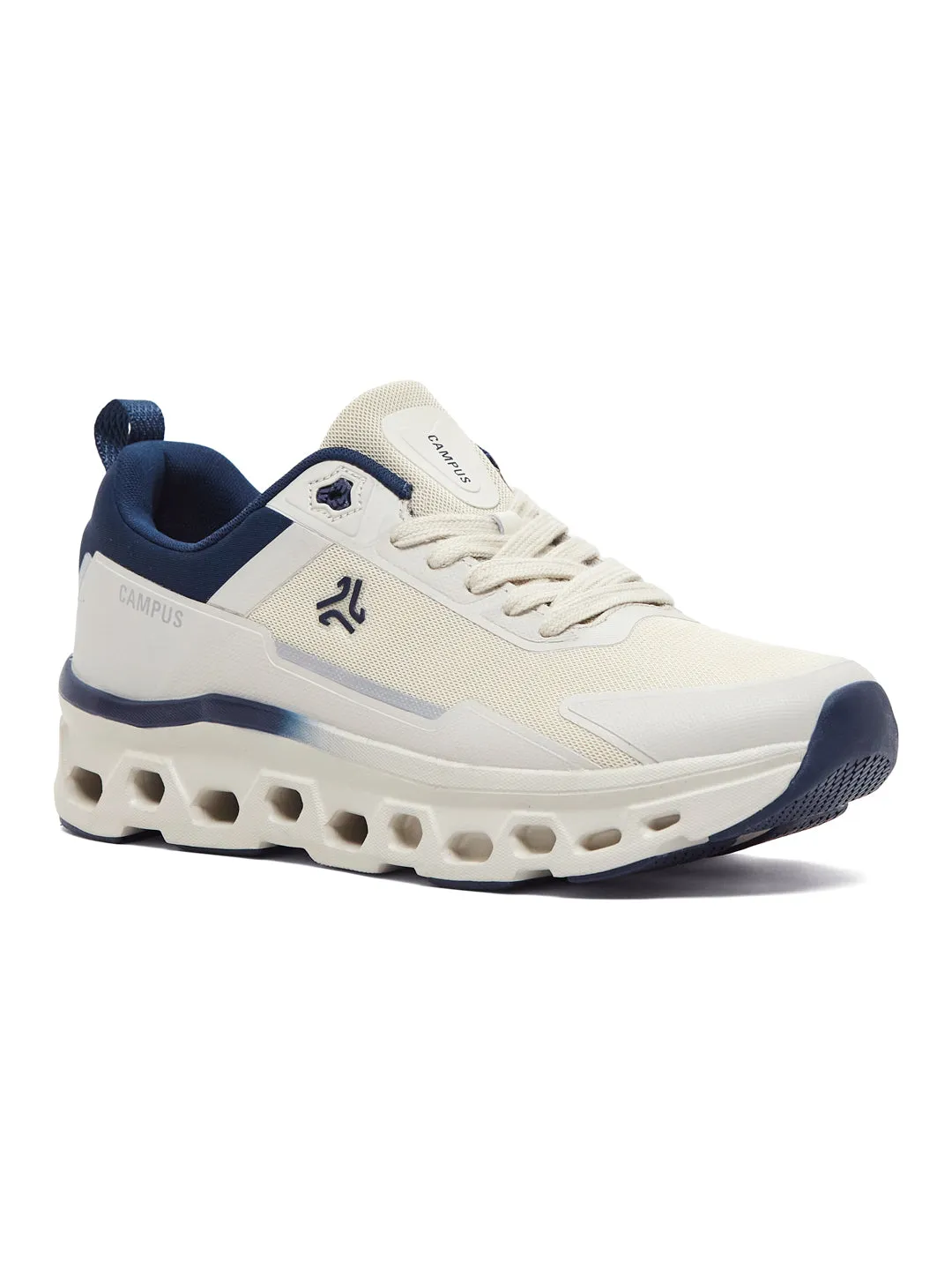 TRASKO White Men's Running Shoes sold by Campus Shoes product image thumbnail 2