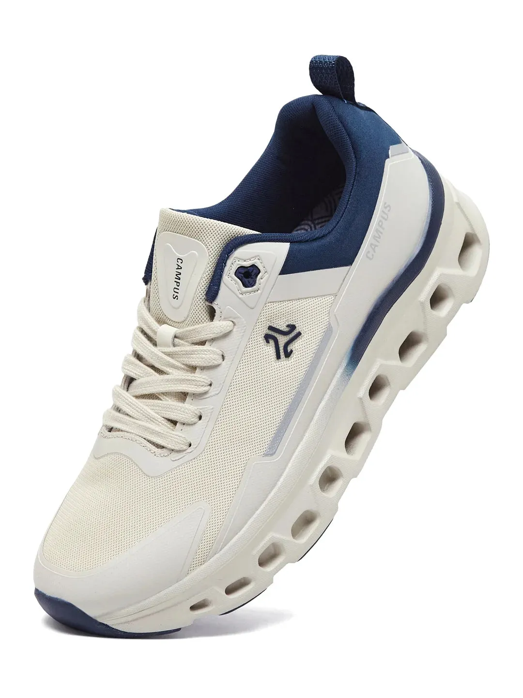 TRASKO White Men's Running Shoes sold by Campus Shoes product image thumbnail 3