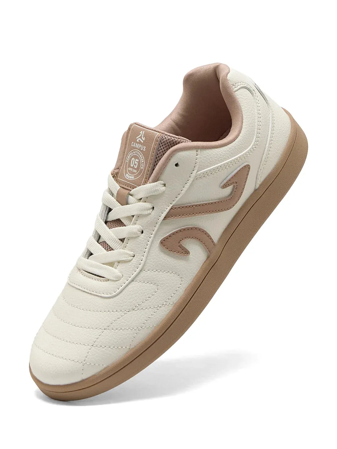 FAWN White Women's Sneakers sold by Campus Shoes product image thumbnail 3