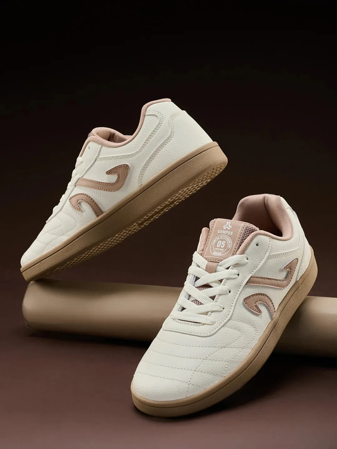 FAWN White Women's Sneakers sold by Campus Shoes