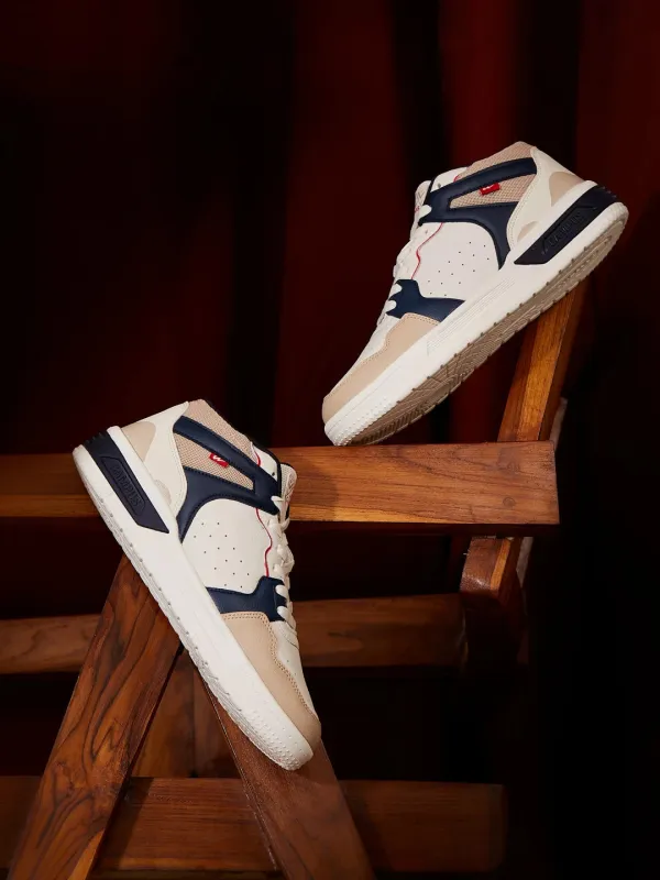 DWELT White Men's Sneakers made by Campus Shoes